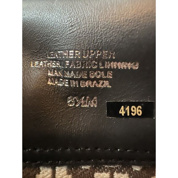 NEW w/o Box TORY BURCH Selma Black Suede Logo Riding Boot Sz 6.5 Knee High - Picture 10 of 12